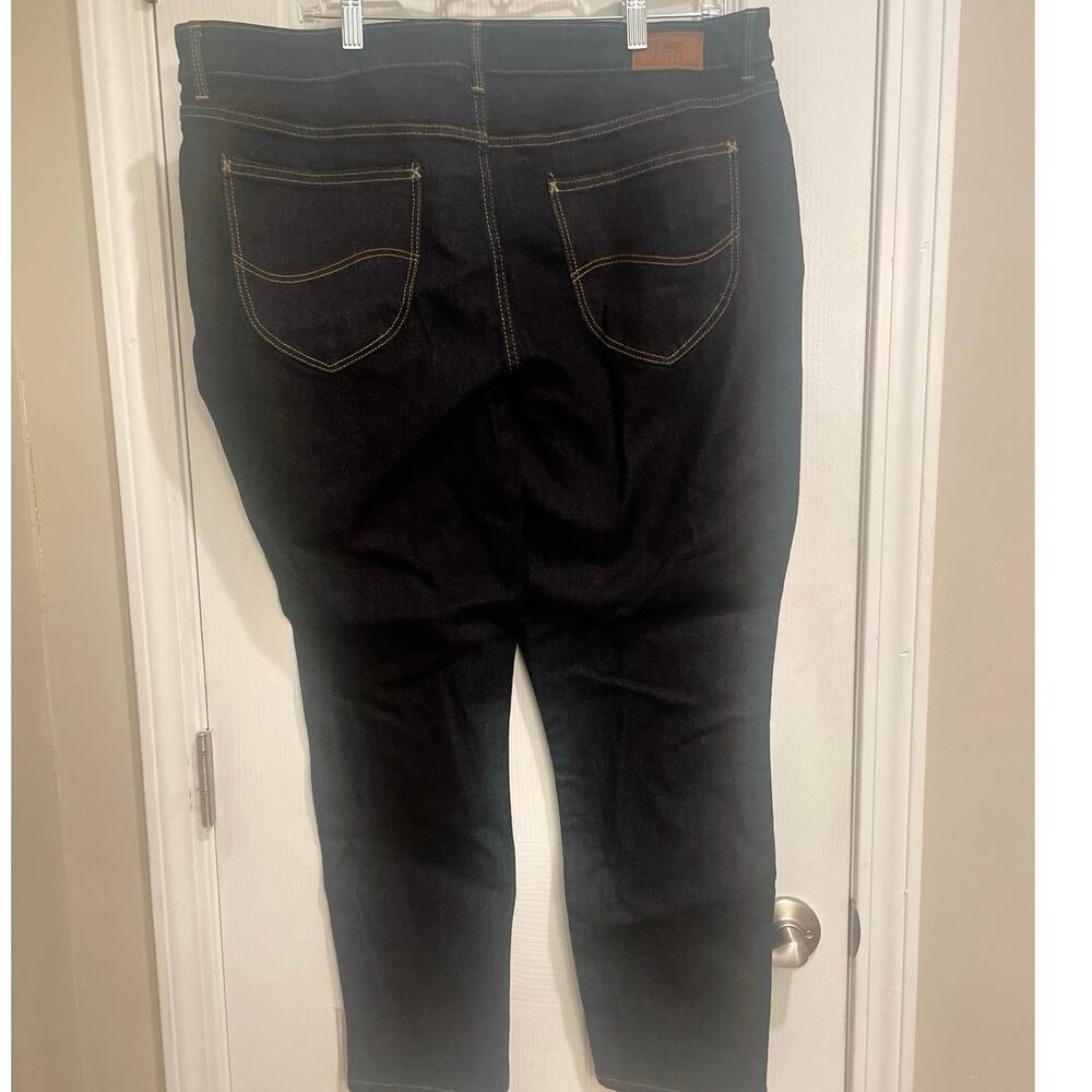 Lee Rider Jeans High Rise Skinny Ankle, Dark Wash Women's, A63